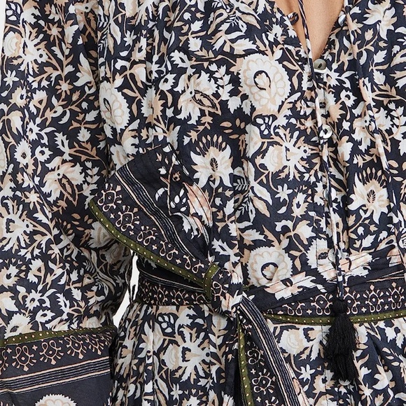 Cleobella Elly Mini Dress in Tripura Block Print Medium - Picture 5 of 12